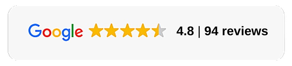 Google rating 4.8 out of 5 based on 95 reviews
